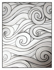 Relaxing Patterns Coloring Pages | Easy Mandala, Floral, Geometric & Abstract Designs for Stress Relief