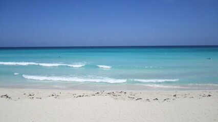beach and blue sea