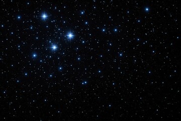 Fototapeta premium A celestial tapestry of twinkling stars against a cosmic canvas