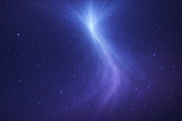 Fototapeta premium A cosmic dance of light and shadow in the vast expanse of space