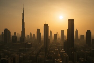 Fototapeta premium A Cityscape Awakens