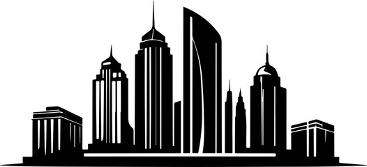 Minimalist building Concept City buildings idea
