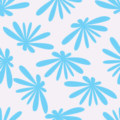 Abstract flower blooming design. Pattern with floral seamless. Grunge textured abstract art vector with flower and plants in watercolor style.