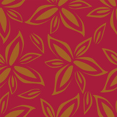 Abstract flower blooming design. Pattern with floral seamless. Grunge textured abstract art vector with flower and plants in watercolor style.