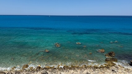 Obraz premium coast of mediterranean sea