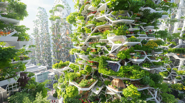 Vertical Garden City: Sustainable Future Architecture