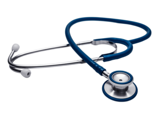 stethoscope medical instrument isolated on transparent background
