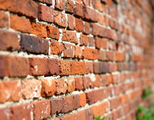 Obraz premium Old brick wall close-up