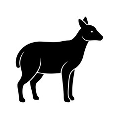 Black silhouette graphic of a cute baby bird, a versatile icon for design. Perfect for creative bundles, adding a charming, natural element to any project