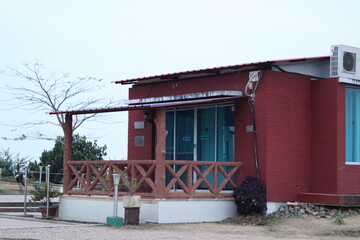 old wooden house in the countryside