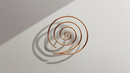a mosquito coil as a repellent  used in houses for mosquito killing