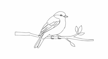black and white parrot