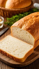 bread and butter on the table