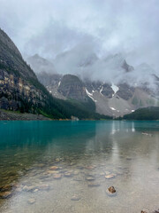 Rain over Moraine Lake, Banff NP, Canada © Sérgio Nogueira