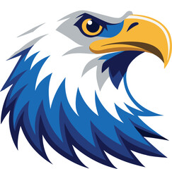 Fototapeta premium eagle head vector