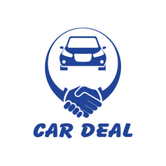 car sale car deal auto deal logo design