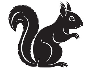  SQUIRREL SILHOUETTE