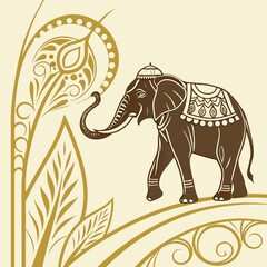 Shiny Metallic Gold Pattern 1