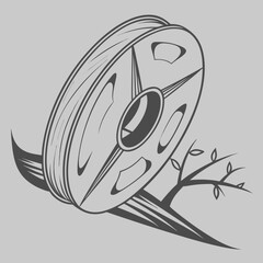 Brushed Aluminum Surface Texture