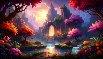 Enchanted forest gateway