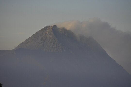 Mountain merapi central java