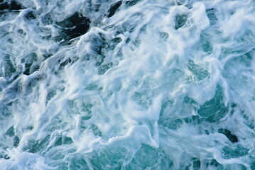 Obraz premium Hintergrund verwischte Bugwelle