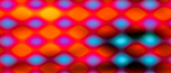 Abstract blurred colorful pattern with orange red purple and blue gradients