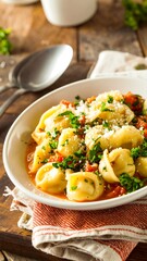 Creamy tomato pasta dish (1)