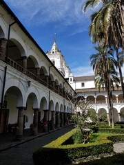 Obraz premium Basilica and Convent of San Francisco, Quito, Ecuador. 