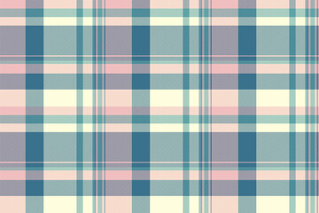 Classic plaid pattern with pastel hues. Perfect for backgrounds, textiles, or a cozy, nostalgic design. Seamless and versatile graphic element.