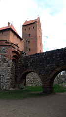 Vilnius, Lithuania. Trakai Island Castle (Lithuanian: Trakų salos pilis) is an island castle located in Trakai, Lithuania, on an island in Lake Galvė.