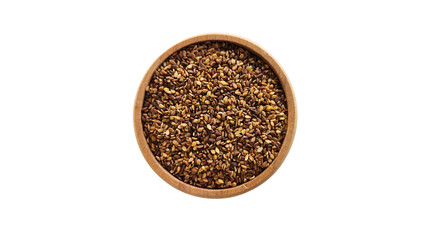 Sesame seeds in a bowl add nutty crunch, calcium-rich nutrition, and antioxidant benefits when sprinkled on bread before baking for a golden crust