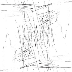 Fototapeta premium Scratched Grunge Urban Background Texture Vector. Dust Overlay Distress Grainy Grungy Effect. Distressed Backdrop Vector Illustration. Isolated Black on White Background. EPS 10.