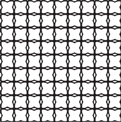 Black and white geometric pattern. Tileable texture background.