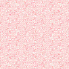 Seamless pattern. Circles ornament. Strokes background. Linear wallpaper. Modern motif. Geometrical backdrop. Circle shapes digital paper. Lines web designing. Strokes textile print. Stripes vector