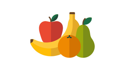 A colorful and healthy assortment of fresh fruits arranged together.