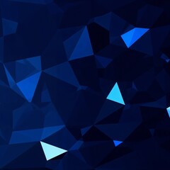 Fototapeta premium geometric, abstract, background polygonal, blue, design low, poly, art crystalline, texture, pattern faceted, polygon, surface modern, geometric, background deep, blue, tones triangular, mosaic, patte
