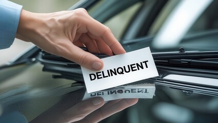 Auto loan delinquency leads to car repossession notice understanding the vehicle repossession process