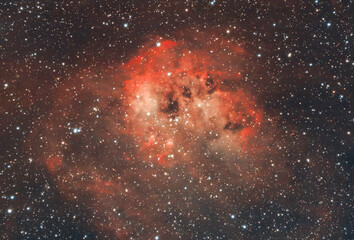 NGC 1893 (Kaulquappen Nebel) Bicolor - echtes Bild, keine KI!