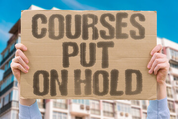 Courses put on hold. as hundreds of academic programs are temporarily suspended. UNIVERSITY. POLICY. FUNDING. FREEZE. ENROLLMENT. COMPLIANCE. CAMPUS.