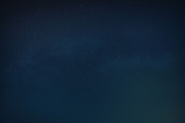 Starry Night with Milky Way Band in Clear Sky