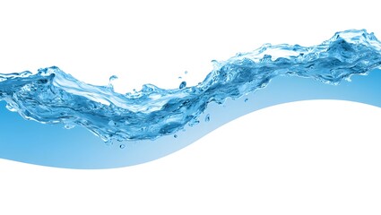 Beautiful natural background for designers. Water, freshness, waves, abstract image.