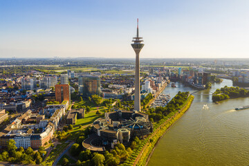 Obraz premium Düsseldorf Skyline