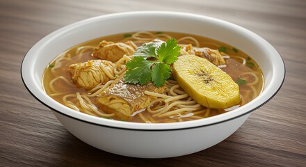 "Plato Tradicional Mohinga Birmano"