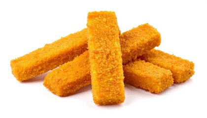 Crispy golden fish fingers