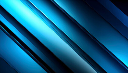 Fototapeta premium Abstract Striped Gradient Background in Cool Tones