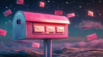 Night Mailbox, Floating Letters