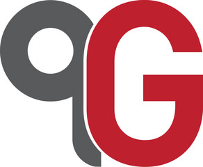 QG logo design. GQ logo design. Minimalist logo design. Natural GQ, QG, Q, G logo design. Organic food, Natural food, Eco, creative logo design. Luxury logo design. Financial logo design.