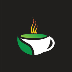 Coffee house logo design. Coffee cap logo design. Tea house logo design. Healthy food logo design. Hot logo design. Drinking logo design. Coffee pot logo design. Hot pot logo design.