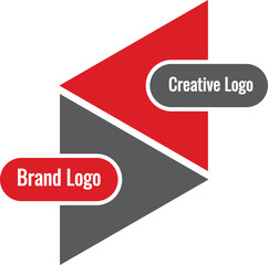 Creative logo design. Brand logo design. Luxury logo design. Shopping logo design. label, sticker, belbord icon vectors. 